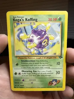 Pokemon TCG Koga's Koffing Gym Challenge 48, Regular - Image 1