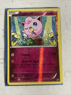 Pokemon TCG Jigglypuff XY 87/146 Reverse Holo Common 2014 - Image 1