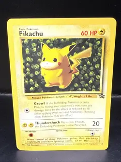 Pokemon TCG Pikachu Wizards Black Star Promos Rare Pokemon BR - Image 2
