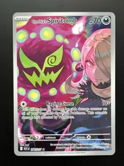Pokemon Ascended Heroes - Cynthia’s Spiritomb 244/217 Illustration Rare - IR - Image 1