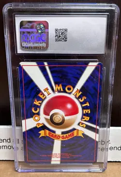 1997 Pokemon Japanese Jungle #49 Venomoth CGC New Mint 7 HOLO - Image 2