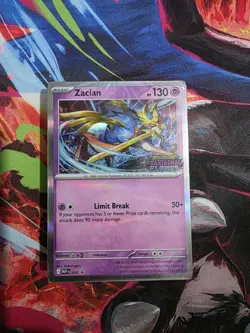 Zacian Sealed Build and Battle Prerelease Deck Phantasmal Flames Pokemon TCG - Image 1