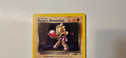 Pokemon Rocket's Hitmonchan 11/132 Gym Heroes Holofoil MP - Image 2