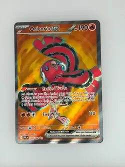 2025 Pokemon Phantasmal Flames Oricorio ex 110/094 NM - Image 1