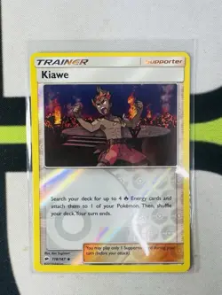 Pokemon TCG Kiawe Burning Shadows 116/147 Reverse Holo Uncommon - Image 1