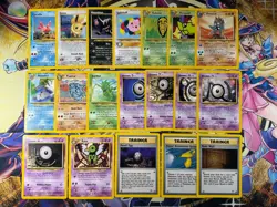 Pokemon Neo Discovery 39/39 Complete Uncommon & Common Set Unlimited NM - Image 1