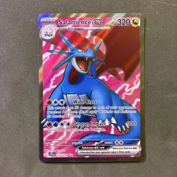 Salamence ex 177/159 Ultra Rare Sv09: Journey Together Pokemon TCG NM - Image 1
