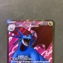 Salamence ex 177/159 Ultra Rare Sv09: Journey Together Pokemon TCG NM - Image 2