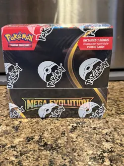 Pokemon TCG Mega Evolution Enhanced Booster Box - New & Sealed - Image 1