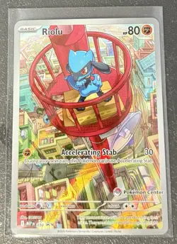 Riolu 010 Pokemon Center Exclusive & Regular Mega Evolution Promo - From PC ETB - Image 2