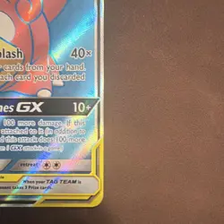 Pokemon TCG Slowpoke & Psyduck GX Full Art TAG TEAM Holo 217/236 Unified Minds - Image 2