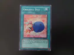 Yugioh - Graceful Dice TSC-E002 Prismatic Secret Rare Promo - Image 1