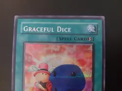 Yugioh - Graceful Dice TSC-E002 Prismatic Secret Rare Promo - Image 2