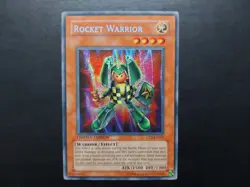 Yugioh - Rocket Warrior CT2-EN005 Secret Rare Promo - Image 1