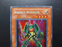 Yugioh - Rocket Warrior CT2-EN005 Secret Rare Promo - Image 2