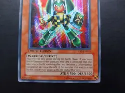 Yugioh - Rocket Warrior CT2-EN005 Secret Rare Promo - Image 3