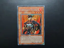 Yugioh - Command Knight CT1-EN003 Secret Rare Promo - Image 1