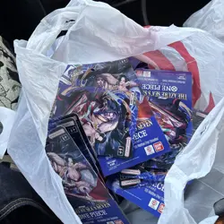 One Piece OP-14 English The Azure Sea’s Seven Booster Pack LOT of 10 NEW SEALED - Image 2