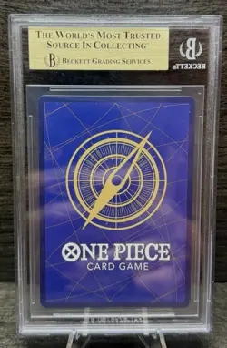 BGS 9.5 2024 One Piece MONKEY D DRAGON Alternate Art (SP) OP07-015 Emperors EN - Image 2