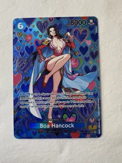 ENG One Piece CCG - Boa Hancock (OP07-051) SR NM/M Pack Fresh - Image 2