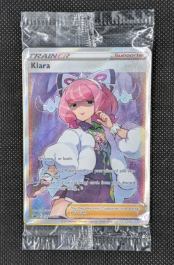 Klara SWSH302 Holo Full Art Black Star Promo Pack Sealed Pokemon TCG - Image 1