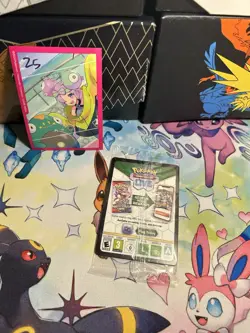 Pokemon TCG Klara SWSH Black Star Promo SWSH302 Holo Full Art Pack Sealed - Image 2