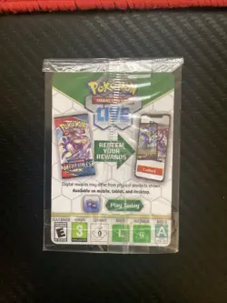 Pokemon TCG Klara SWSH Black Star Promo SWSH302 Holo Full Art Pack Sealed - Image 2
