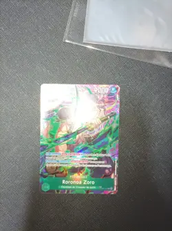 One Piece TCG - Roronoa Zoro - OP06-118 TR SEC - FRENCH near Mint - Image 3