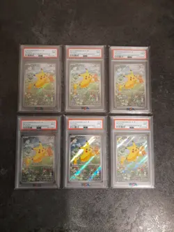 Pokemon PSA 9 Pikachu SV-P 218 Promo Japanese Pokemon Card Summer Get Campaign - Image 1