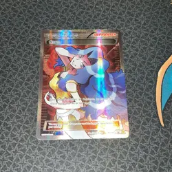 TRAINER Karen ~ XY177a ~ Full Art ~ PROMO ~ LIGHT PLAY ~ Pokemon Card - Image 1