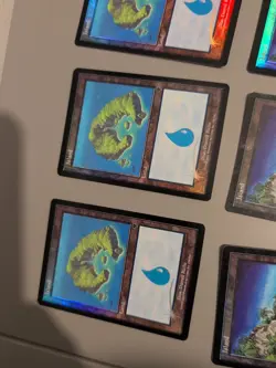 16x Basic land Islands MTG 16 Card. Invasion. Foil. Old Vintage. inc playsets - Image 4