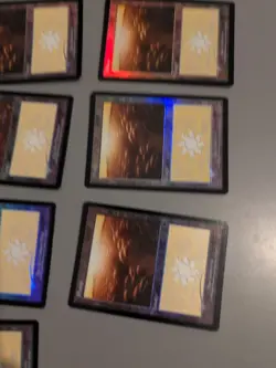 13 Plains. Basic Land MTG 13 Card. Invasion. Foil. Old Vintage Border. - Image 2