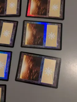 13 Plains. Basic Land MTG 13 Card. Invasion. Foil. Old Vintage Border. - Image 3