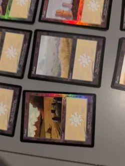 13 Plains. Basic Land MTG 13 Card. Invasion. Foil. Old Vintage Border. - Image 4