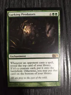 Lurking Predators Magic 2010 MTG Magic the Gathering - Image 1