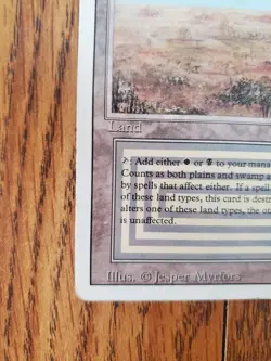 Magic The Gathering SCRUBLAND REVISED Edition (1994) READ AND SEE PHOTOS - Image 4