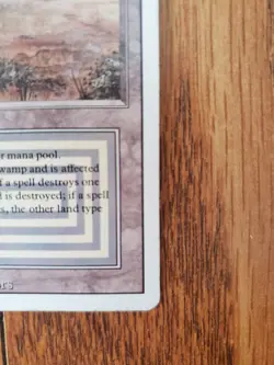 Magic The Gathering SCRUBLAND REVISED Edition (1994) READ AND SEE PHOTOS - Image 5