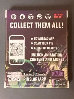 MTG - Sliver Overlord - AR-Enhanced Collectible Pin Pinfinity Exclusive - Image 2