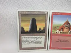 BASALT MONOLITH CASTLE BURROWING X3 MAGIC THE GATHERING REVISED MTG #120 - Image 5