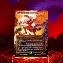 Dragon's Rage Channeler (Raised Foil) 2053 Secret Lair Drop Series NM FOIL MTG - Image 2
