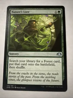 Nature's Lore Dominaria Remastered Regular - Image 1