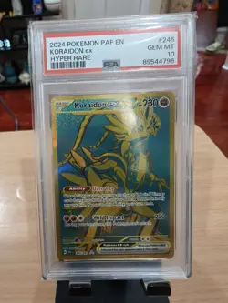 PSA 10 - Koraidon Ex 245/091 - 2023 Pokemon SV Paldean Fates - Image 1