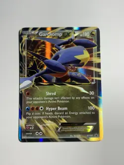 Pokemon TCG Garchomp EX - Promo Black Star - XY167 - LP/MP - Image 1