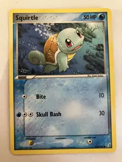 Pokemon TCG Squirtle 63/100 Regular - Image 1