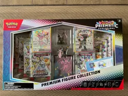 Pokemon TCG Scarlet and Violet Prismatic Evolutions Premium Figure Collection - Image 1