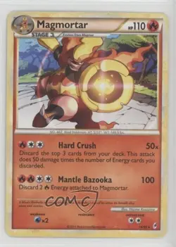 Magmortar Holo Pokemon HeartGold & SoulSilver Call of Legends #16 - Image 1