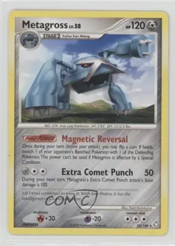 Metagross Pokemon Diamond & Pearl Legends Awakened #10 2008 - Image 1