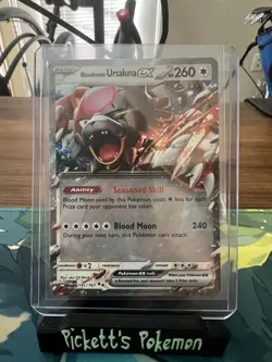 Bloodmoon Ursaluna ex #141/167 SV06: Twilight Masquerade Pokemon NM - Image 1