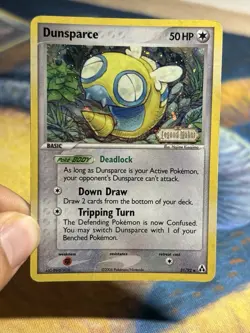 Dunsparce 31/92 Reverse Holo 2006 EX Legend Maker Stamped Pokemon Card MP - Image 3