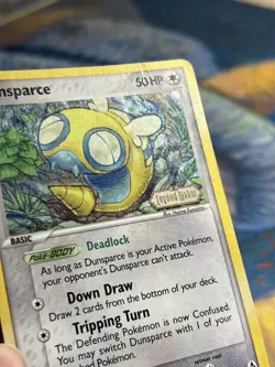 Dunsparce 31/92 Reverse Holo 2006 EX Legend Maker Stamped Pokemon Card MP - Image 5